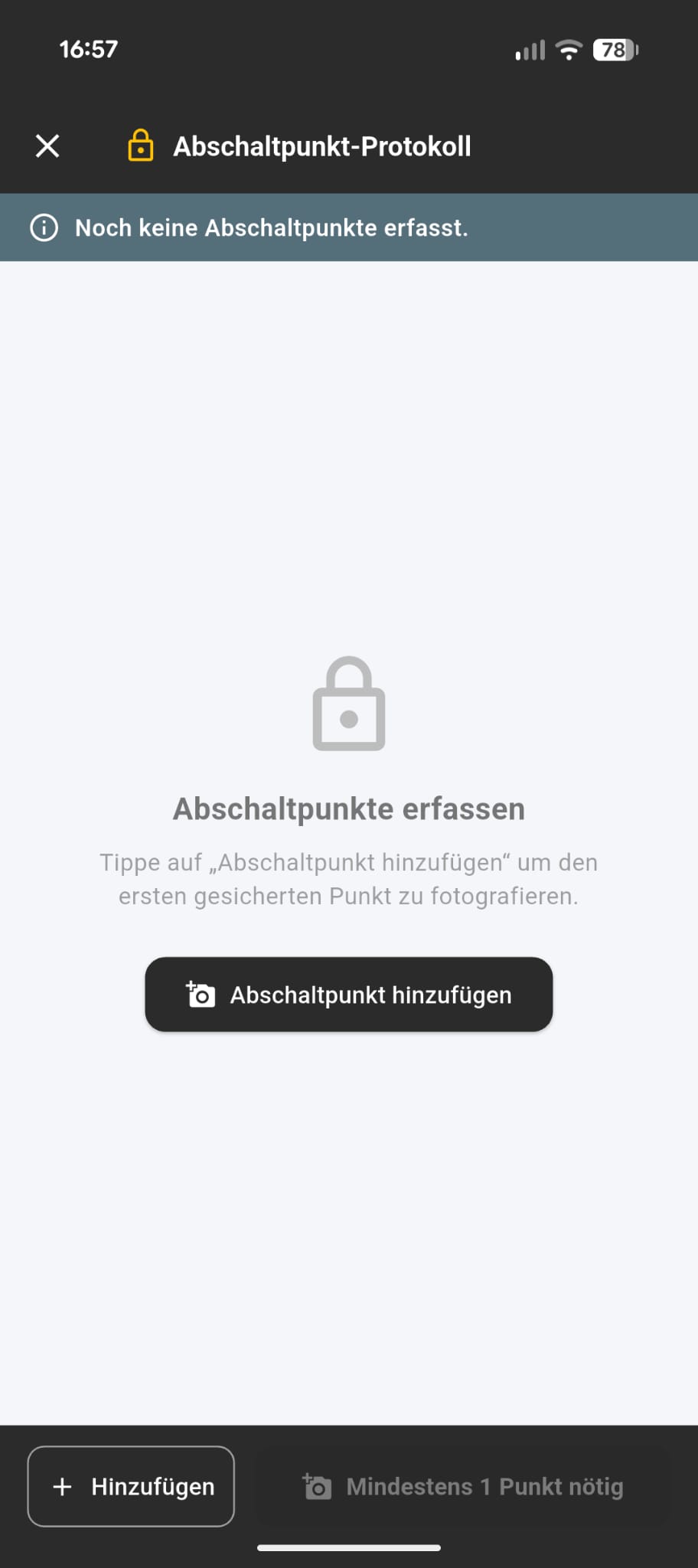 1MRA - Abschaltpunkte